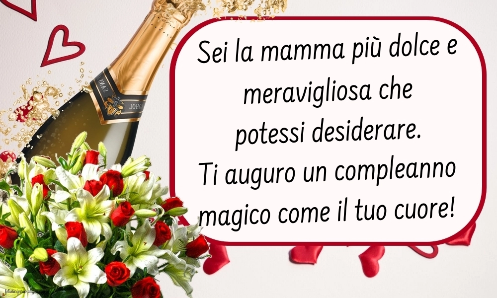 Immagini di Buon Compleanno Mamma: Fiori