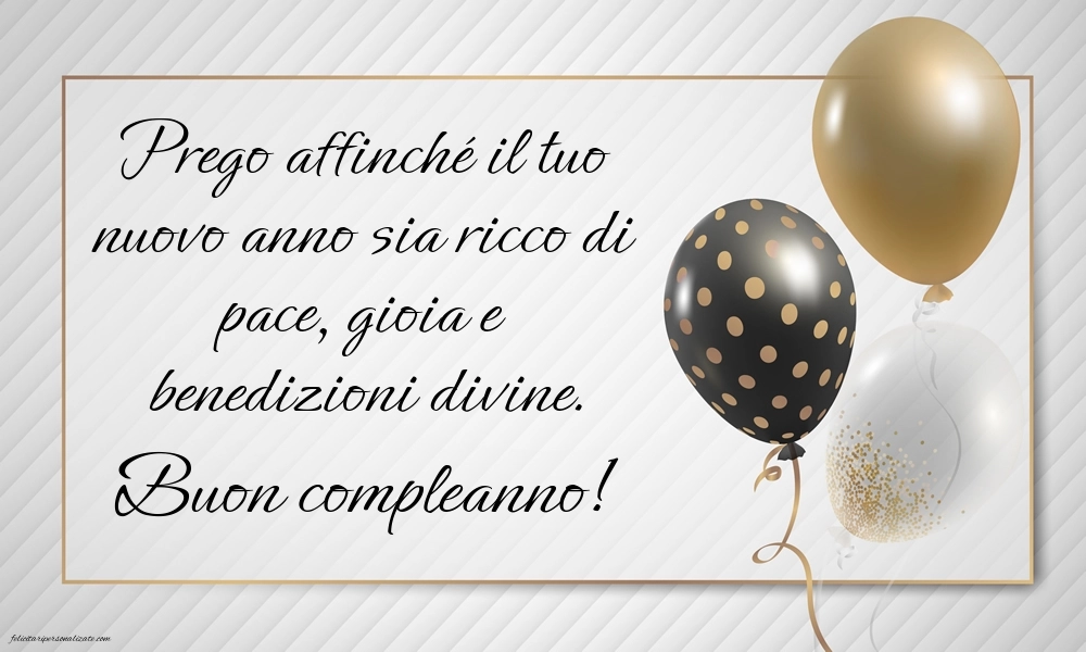 Immagini di Buon Compleanno per Marito: Palloncini