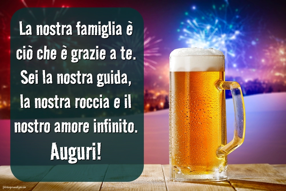 Immagini di Buon Compleanno per Marito e Papà: Champagne