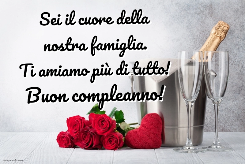 Caroline di Buon Compleanno per Marito e Papà: Champagne