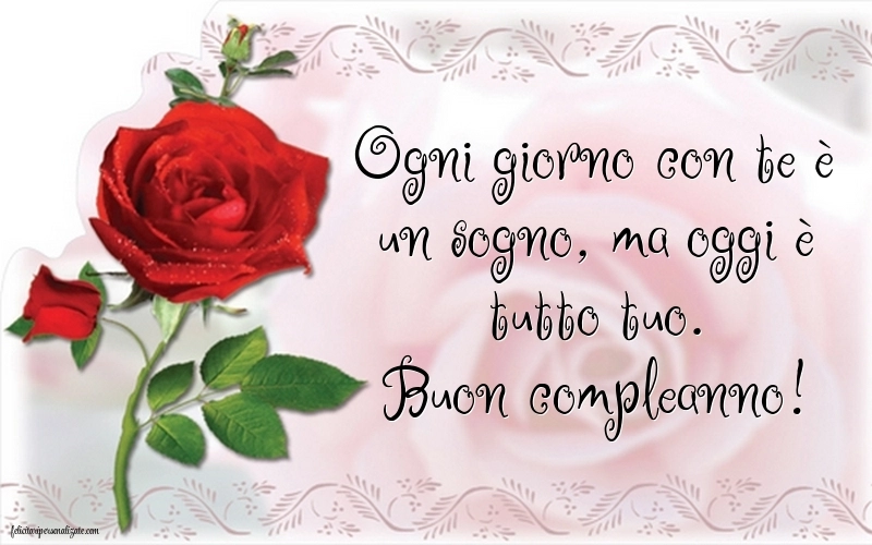 Immagini di Buon Compleanno per Moglie: Fiori