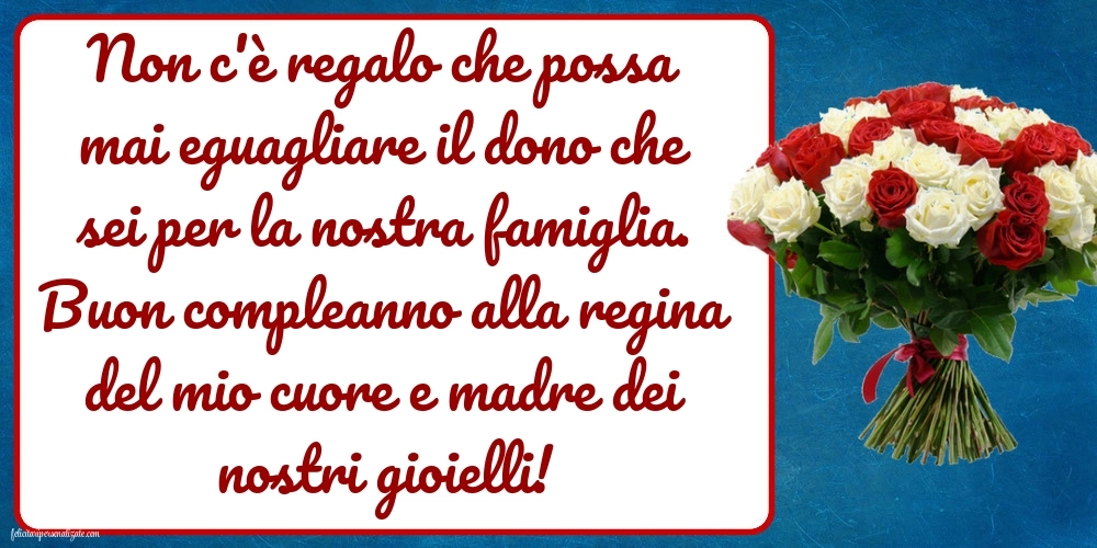 Immagini di Buon Compleanno Moglie e Mamma: Fiori