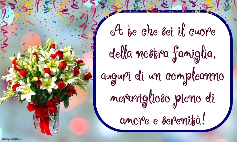 Cartoline di Buon Compleanno per Nonna: Fiori