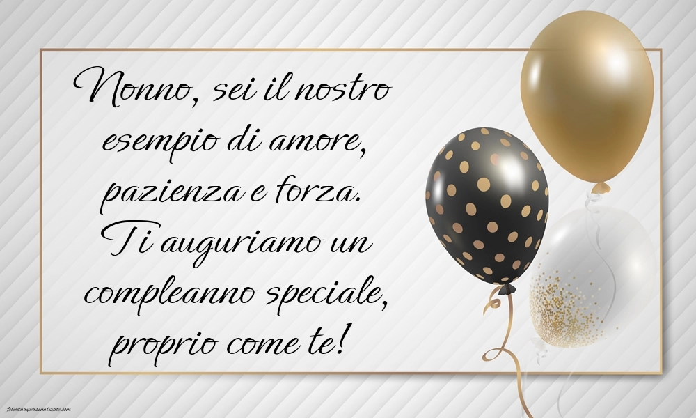 Immagini di Buon Compleanno Nonno: Palloncini