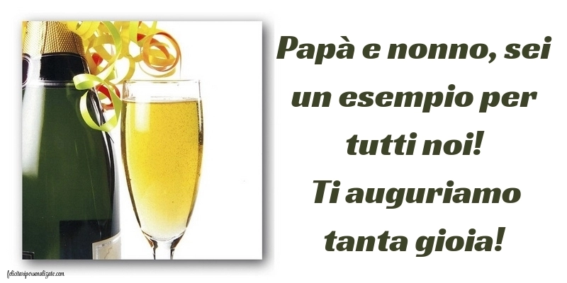 Le Più Belle Immagini di Buon Compleanno per Papà e Nonno: Champagne