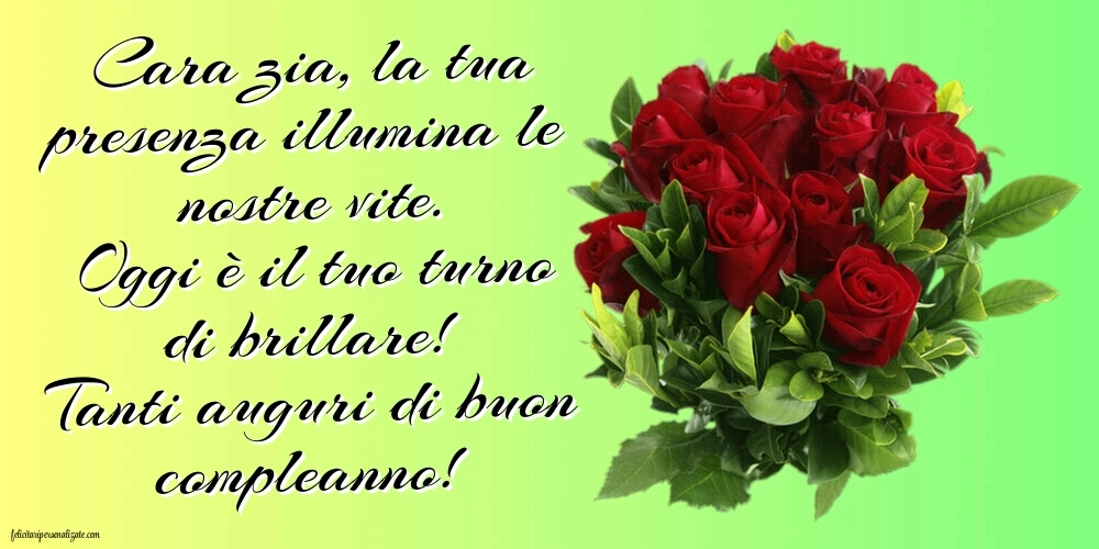 Le Più Belle Immagini di Buon Compleanno per tua Zia: Fiori