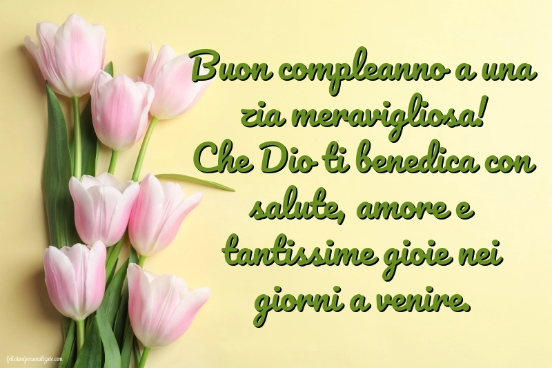 Le Più Belle Immagini di Buon Compleanno per tua Zia: Fiori