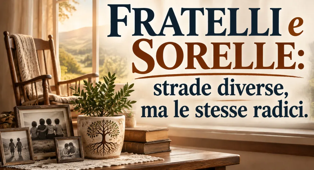 Immagini con frasi sulla famiglia: 