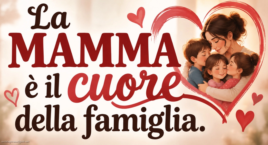 Immagini con frasi sulla famiglia: 