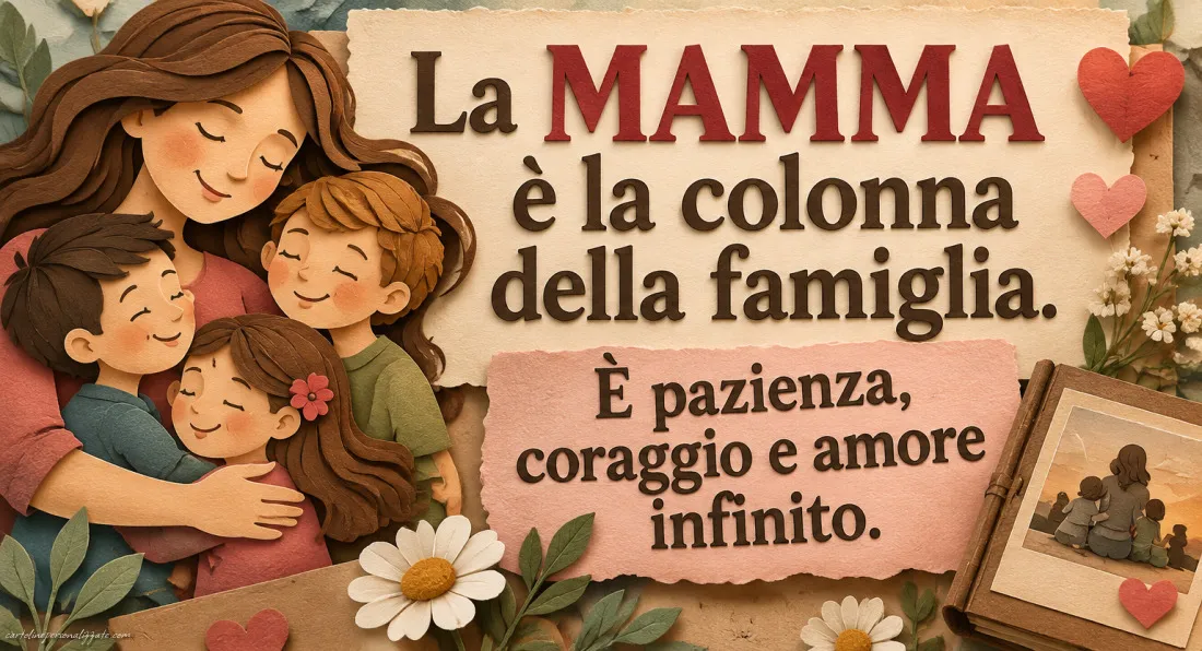 Immagini con frasi sulla famiglia: 
