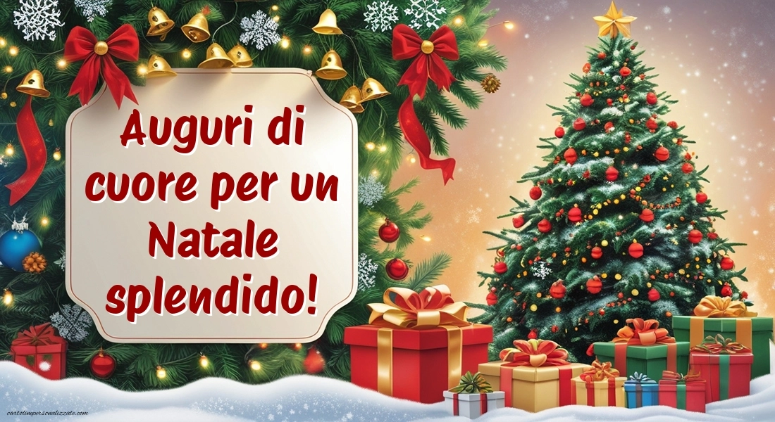 Immagini di Natale bellissime gratis 2025: Albero di Natale