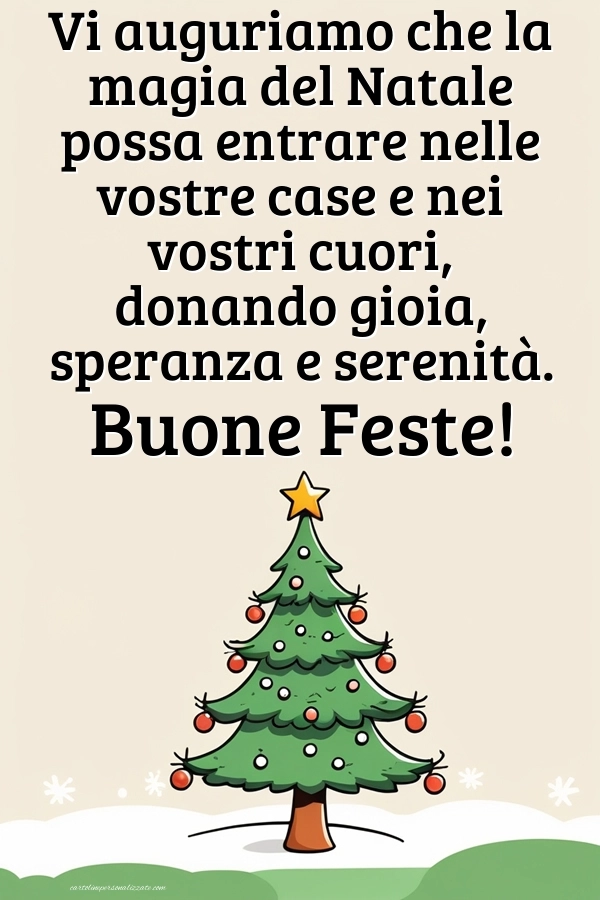 Immagini per Auguri di Natale 2025: Albero di Natale