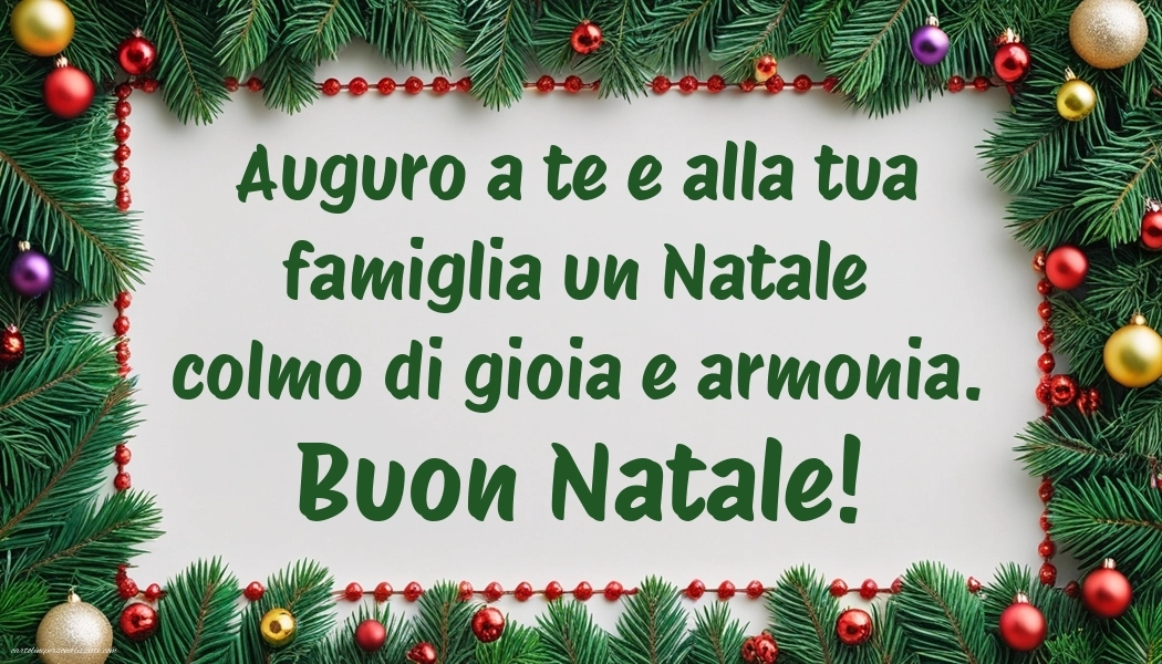 Immagini per Auguri di Natale 2025: Palle di Natale
