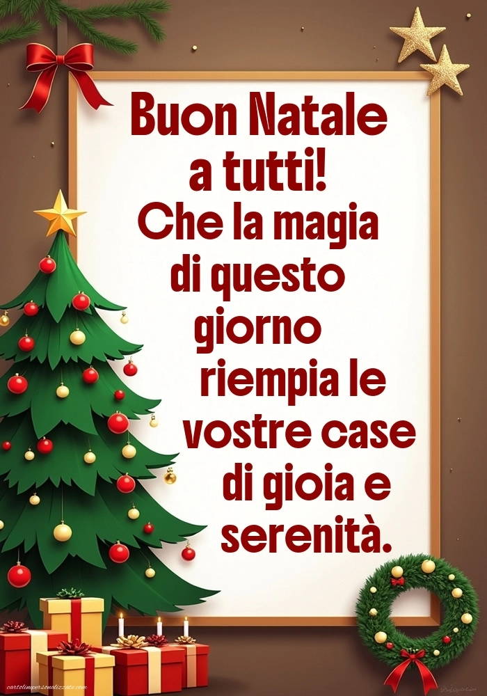 Immagini di Buon Natale 2025: Albero di Natale