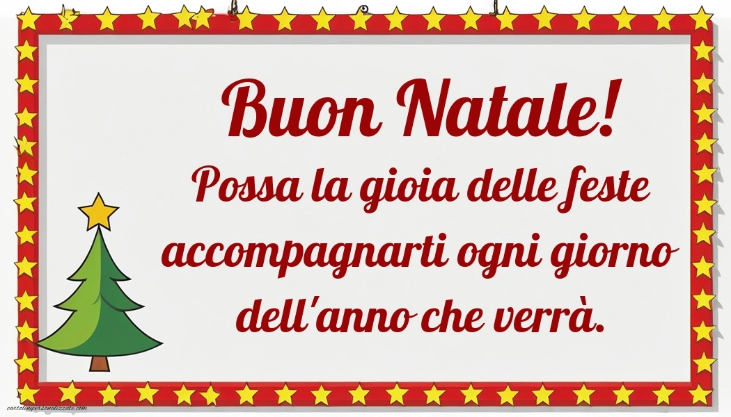 Immagini per Auguri di Natale 2025: Albero di Natale
