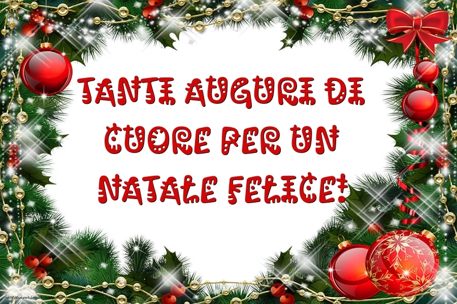 Immagini per Auguri di Natale 2025: Palle di Natale