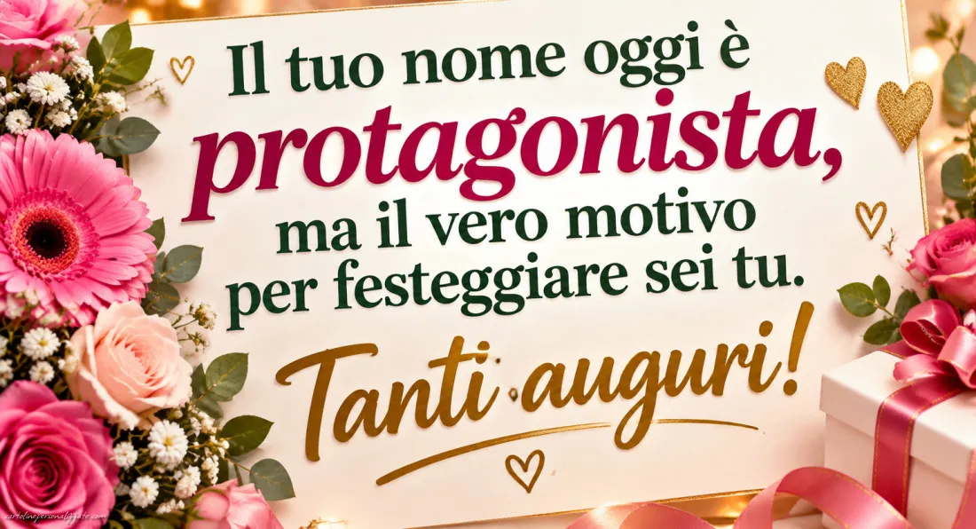 Immagini con frasi di buon onomastico: 