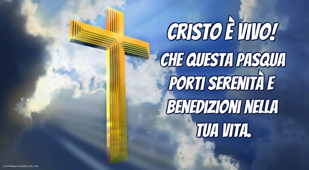 Immagini e frasi di Buona Pasqua gratis: Religiose
