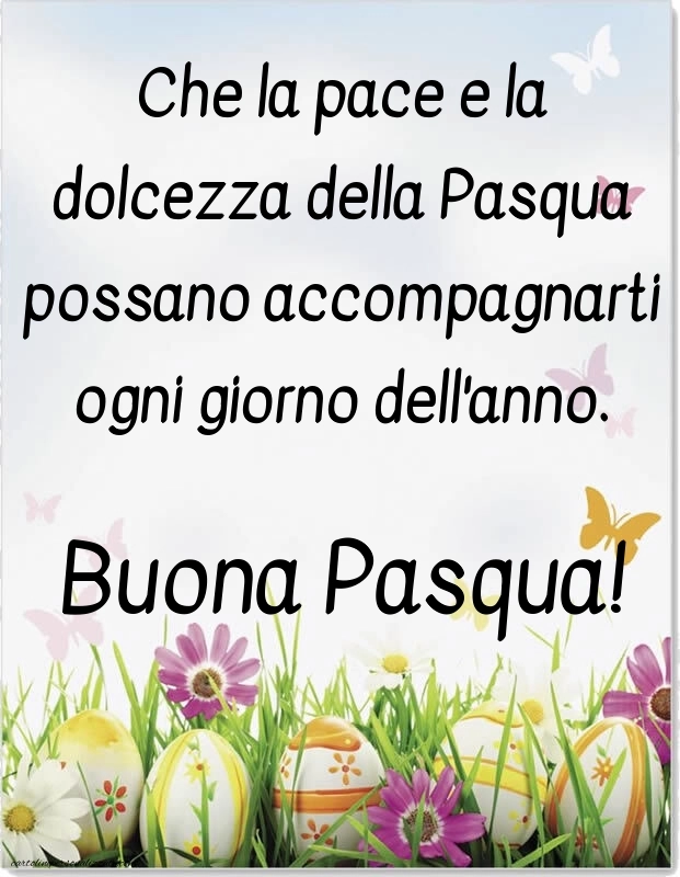 Immagini e frasi di Buona Pasqua gratis: Uova di Pasqua