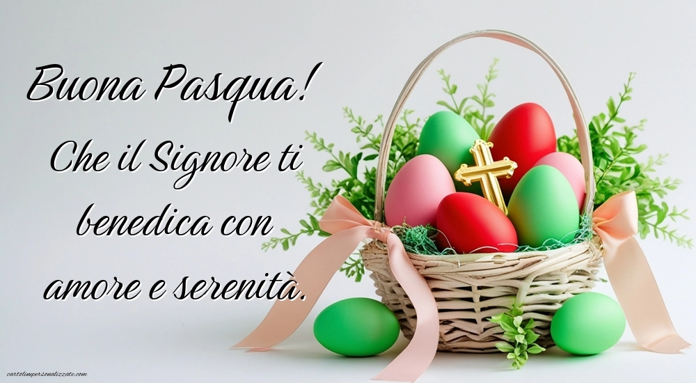 Immagini e frasi di Buona Pasqua gratis: Uova di Pasqua