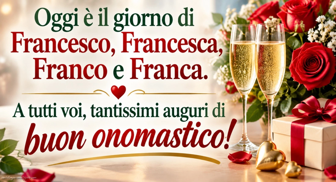 Immagini di Auguri per San Francesco – 4 Ottobre: 