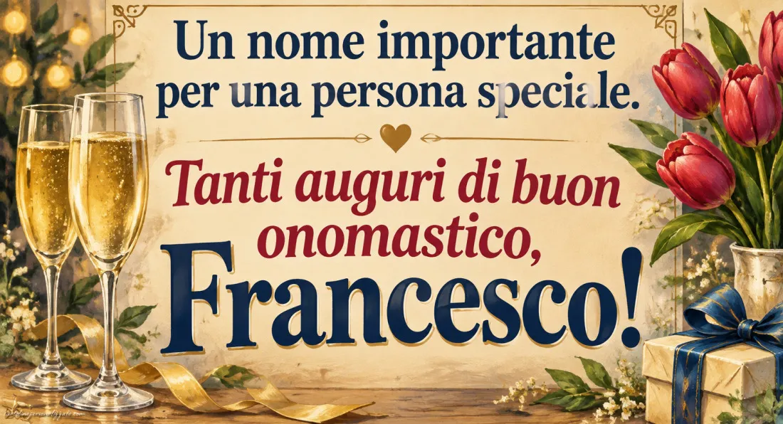 Immagini di Auguri per San Francesco – 4 Ottobre: 