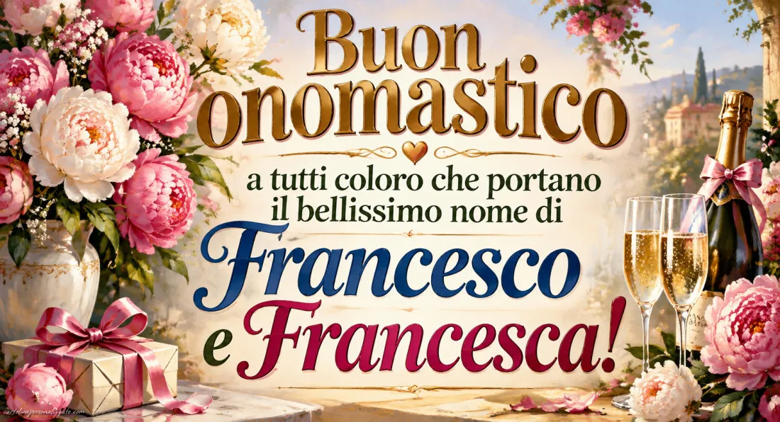 Immagini di Auguri per San Francesco – 4 Ottobre: 