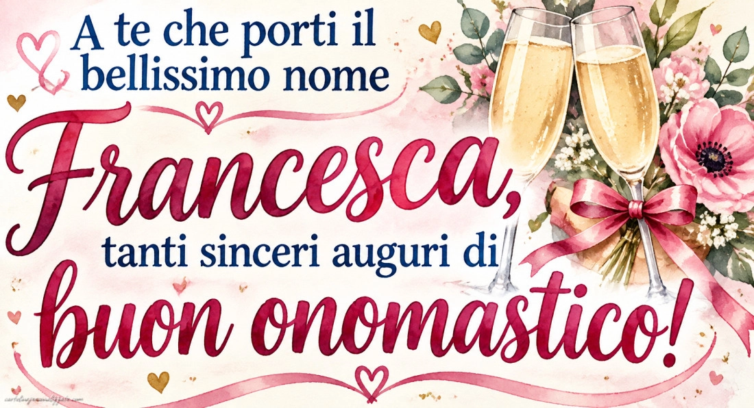 Immagini di Auguri per San Francesco – 4 Ottobre: 