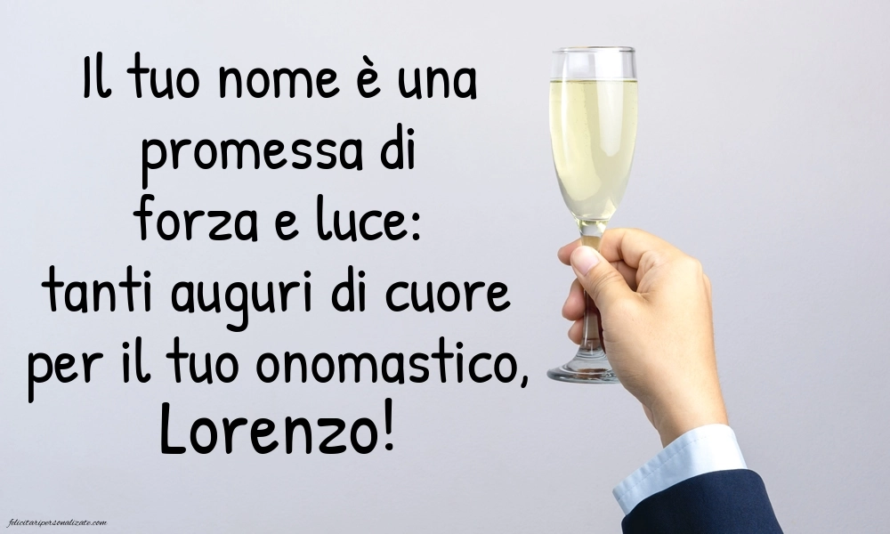 Buon onomastico lorenzo 10 agosto immagini: Champagne